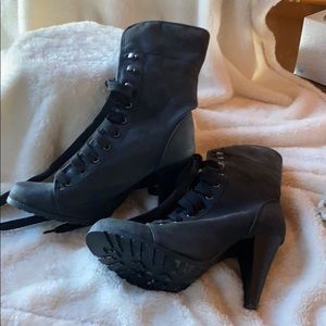 Lace up boots